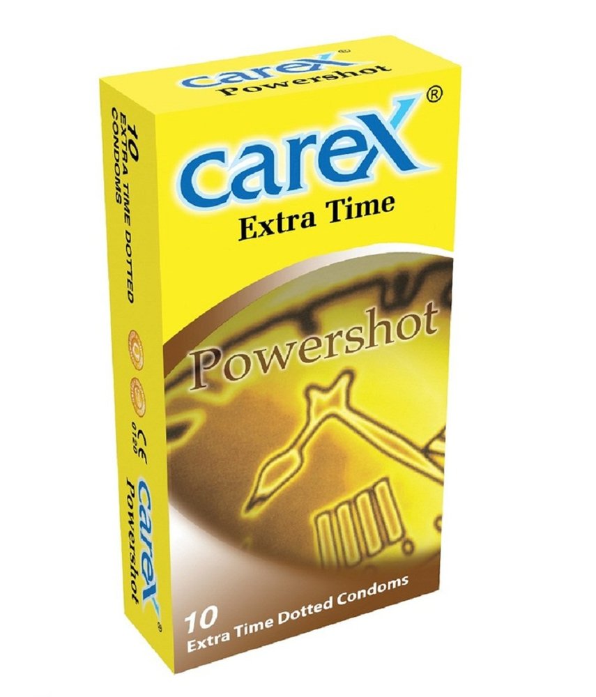 Carex Condoms Powershot Pack Of 10
