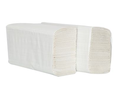 Somani M fold Tissue paper | Paper towel | Absorbent | Single ply | Commercial white (150 Pack*6=900 Paper towels)