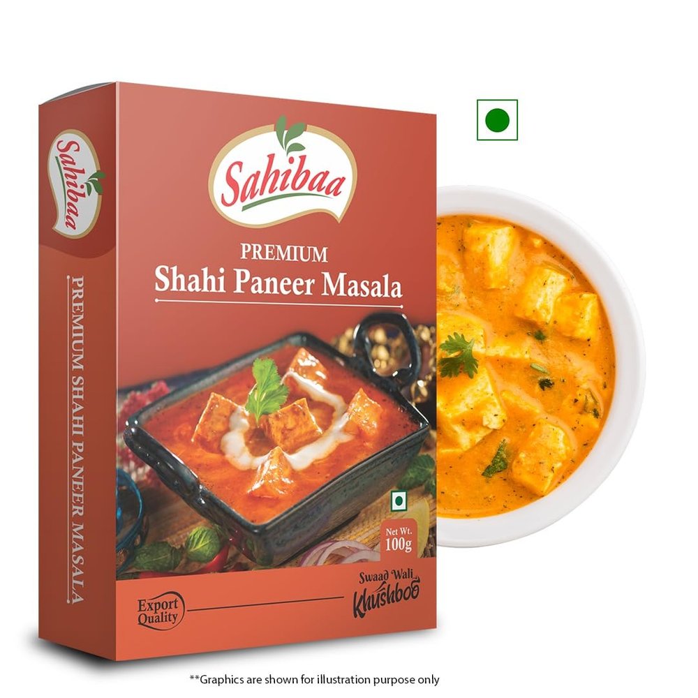 SAHIBA Pack of 2 Shahi Paneer Masala of 100g Each
