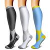 CHARMKING 3 Pairs Copper Compression Socks for Women & Men Circulation 15-20 mmHg is Best for All Day Wear Running Nurse view 1