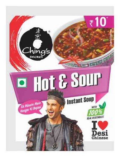 Ching's Instant Hot and Sour Soup, 15g - Pack of 20