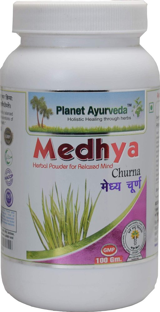 Planet Ayurveda Medhya Churna - Pack of 2, 100 Gm Each