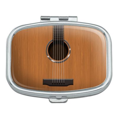 Acoustic Guitar Strings Rectangle Pill Case Trinket Gift Box