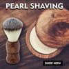 Pearl Shaving Brush SWB-01 SY (Wooden Handle) view 4