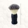 Pearl Shaving Brush SBB-15 SY (MATT BLACK) view 2