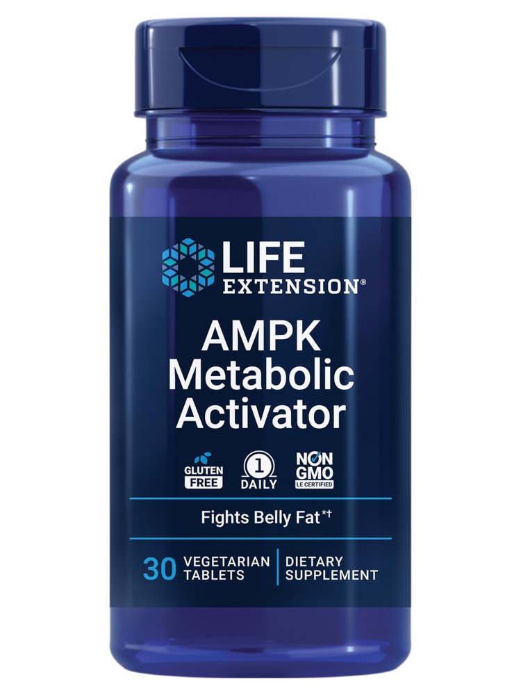 Life Extension, AMPK Metabolic Activator, 30 Vegetarian Tablets