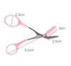 erioctry 2PCS Eyebrow Trimmer Scissors With Comb Lady Woman Men Hair Removal Grooming Shaping view 3