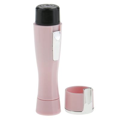 COMBR Mini Portable Painless Electric Epilator Facial Hair Remover Grooming Trimmer Shaver Beauty Supplies Cosmetic Tool Pink 4.4x1.2x1.2 inch