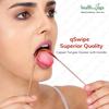 HealthAndYoga qSwipe Copper Tongue Cleaner (Set of 2)  Premium Design- Flexible & Smooth, Thick Handles for Firm Grip  Oral Hygiene Tool - Removes Bad breath & Plaque, Improves taste- Men & Women view 4
