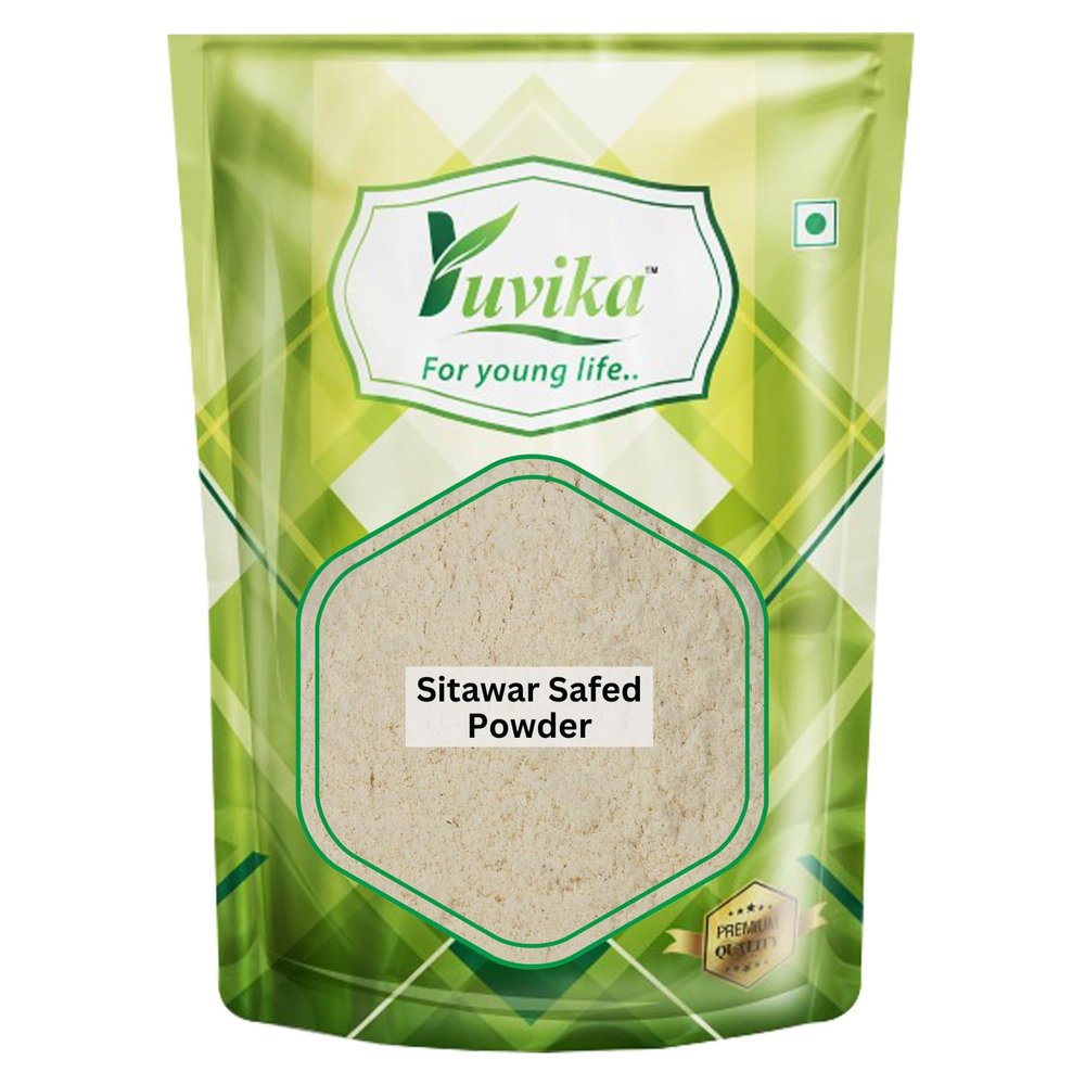 YUVIKA Sitawar Safed Powder - Sitavri Safed - Asparagus racemosus Willd 400 Grams