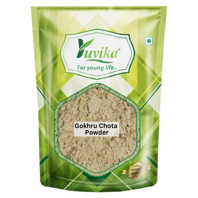 YUVIKA Gokhru Chota Powder - Gokhroo Chota - Tribulus Terrestris Seeds - Small Caltrops 100 Grams