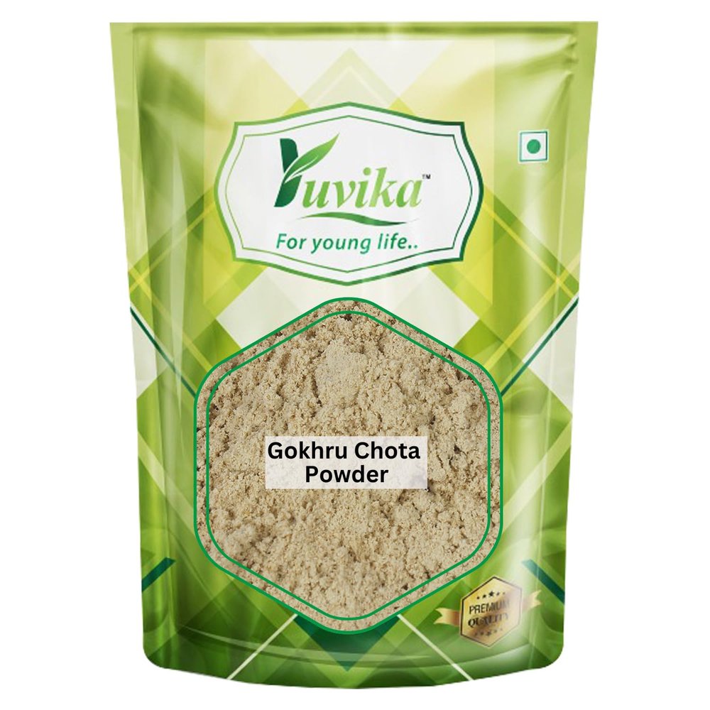 YUVIKA Gokhru Chota Powder - Gokhroo Chota - Tribulus Terrestris Seeds - Small Caltrops 100 Grams