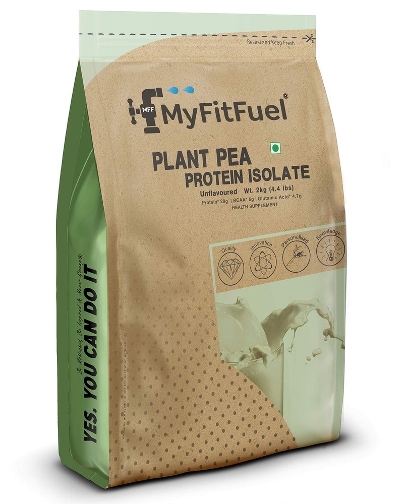 MyFitFuel Plant Pea Protein Isolate | 2 Kg, 56 Servings (Unflavoured)