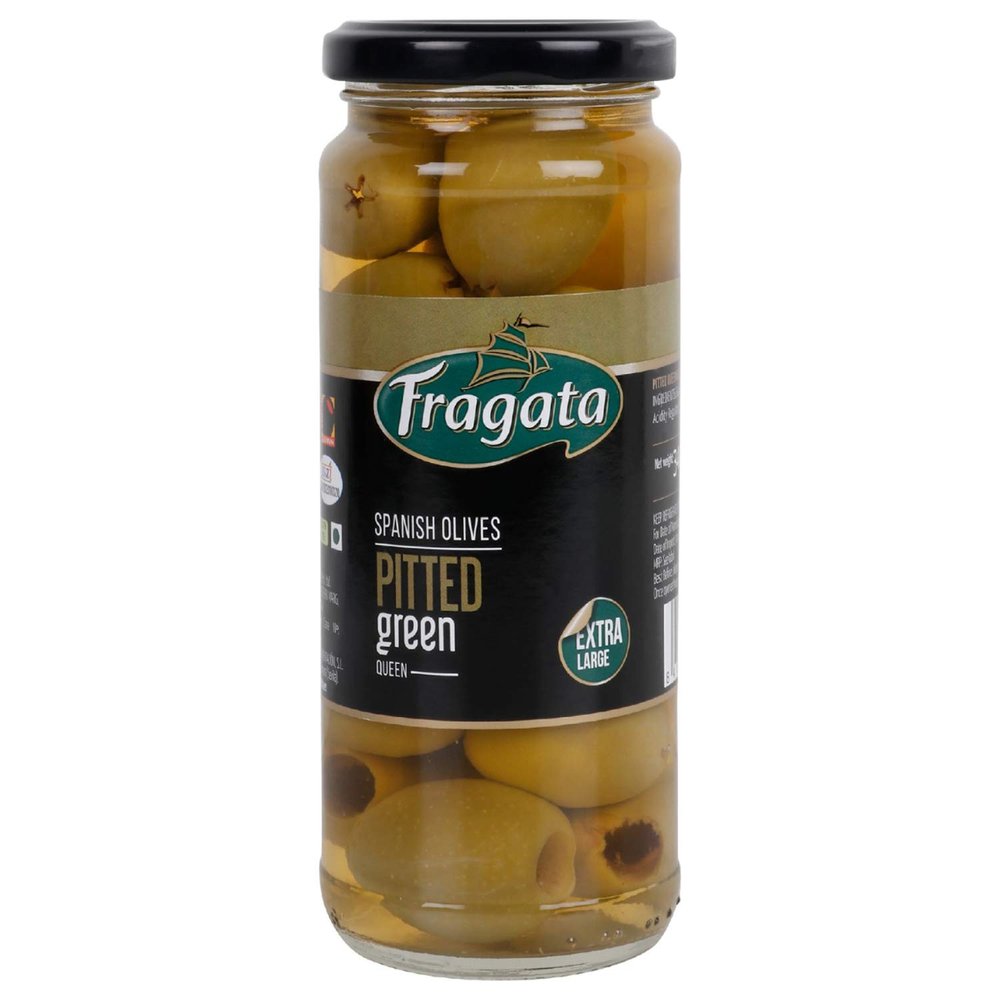 Fragata Queen Pitted Green Olives 340G