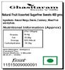 Ghasitaram Gifts - Sugarfree Sweets - Natural Fruit Assorted Sugarfree Sweets 400 GMS|Sugar Free Sweets|Diabetic Friendly|Diwali Sugar Free Sweets Box view 2