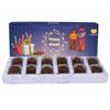 BOGATCHI Diwali Gift for Family, Diwali Chocolates, Diwali Sweets for Family, Happy Diwali Dark Chocolate, 120g view 1
