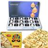 BOGATCHI Soan Papdi and Chocolate Modak Combo, Diwali Gift Hamper, Diwali Gifts Sweets and Diwali Chocolates, Diwali Gift for Family view 1