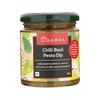 Aamra Gourmet Homemade Chilli Basil Pesto Dip 180gm with extra virgin olive oil view 1