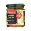 Aamra Gourmet Homemade Chilli Basil Pesto Dip 180gm with extra virgin olive oil view 4