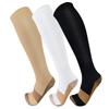 FuelMeFoot 3 Pack Copper Compression Socks - Compression Socks Women & Men Circulation - Best for Medical,Running,Athletic view 1