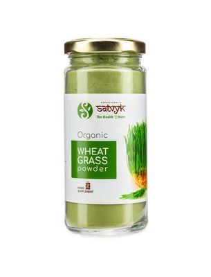 S Siddhagiri's SATVYK THE HEALTH re STORE Natural Ayurvedic Powder - 100gms (Wheatgrass Powder)
