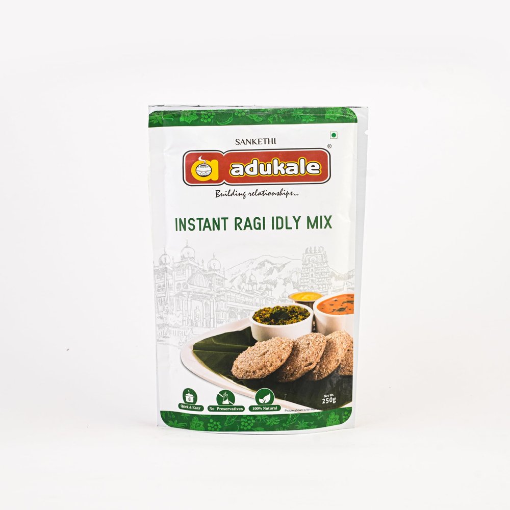 Adukale Ragi Idli Mix, 250 Grams