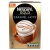 Nescafe Nestle Gold Caramel Latte, Ground - Pack Of 8 Mugs (136 Gram, Box) view 1