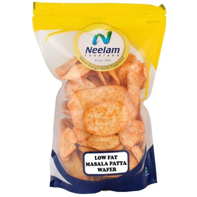 Neelam Foodland Masala PATTA Wafer ( Potato Wafer), 400g