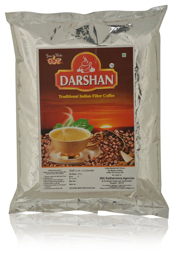 DARSHAN Coffee Powder - 500g, Pack of 2