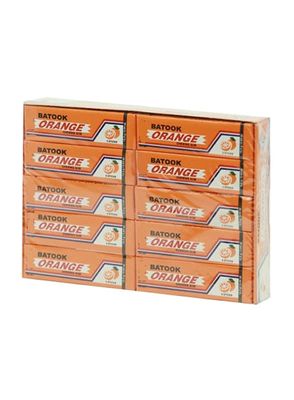 Batook 5 Sticks Orange Chewing Gum, 20 X 12.5g - Pack of 1