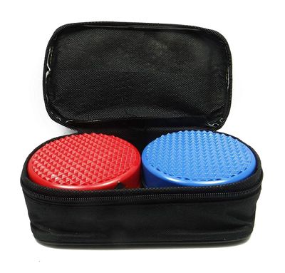 ANCS Acupressure Natural Care System High Power Magnet Magnetic Treatment Use with Pyramidal pointed Both Pole Red/Blue (Pair) powerfull magnets