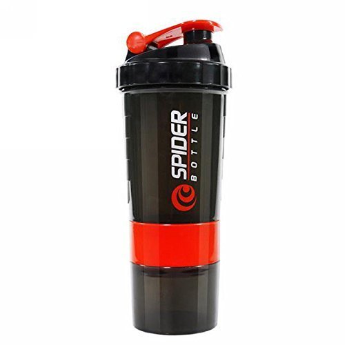 CP Bigbasket Sport Gym Protein Powder Drink Shaker Plastic Mixer Cup Bottle (1PC, 500ML)