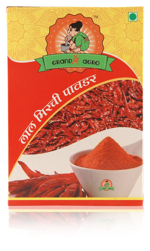 Grandma Agro Red Chilly Powder (Lal Mirchi Powder), 500 Grams (250g + 250g) (Pack of 2)