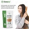 NeutraVed Amla Powder 200g | Seedless Food Grade Amla Powder for Hair Care & Edible Use | Fine-Ground Herbal Fruit for DIY Hair Packs & Daily Nutrition | Stand-Up Zipper Pouch 200g view 3