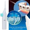 4square Portable Power Floss Dental Water Jet Cords Tooth Pick No Batteries Dental Cleaning Whitening Teeth Kit view 2
