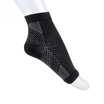 Anti-Fatigue Compression Sock for Improved Circulation, Swelling Relief, Plantar Fasciitis Relief and Tired Feet | Boosts Circulation & Reduces Inflammation (Large/Extra-Large)