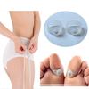 1Pair Slimming Lose Weight Care Tool Silicone Magnetic Massage Foot Toe Ring view 3