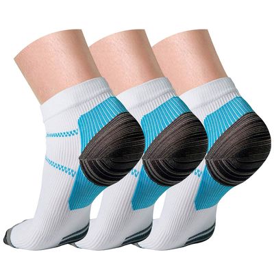 CHARMKING Compression Socks for Women & Men 15-20 mmHg is Best Graduated Athletic & Medical, Running, Flight, Travel, Nurses, Pregnant - Boost Performance, Blood Circulation & Recovery (Multi 06, S/M)