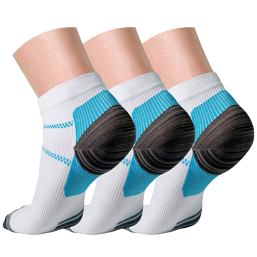 CHARMKING Compression Socks for Women & Men 15-20 mmHg is Best Graduated Athletic & Medical, Running, Flight, Travel, Nurses, Pregnant - Boost Performance, Blood Circulation & Recovery (Multi 06, S/M)