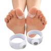 6Pcs Slimming Lose Weight Fashion Women Foot Care Tool Silicone Magnetic Massage Foot Toe Ring Keep Fit Foot Massager C325 view 1