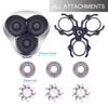 Hatteker Electric Men Shaver Replacement Heads view 4