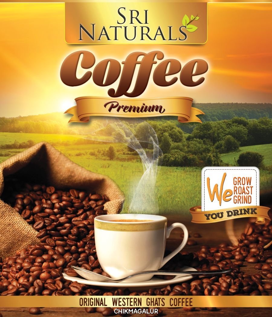 Sri Naturals Premium Coffee 5kg (500gm  10) Pack