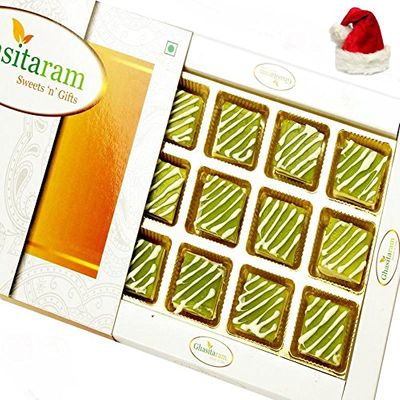 Ghasitaram Gifts Christmas Gifts Christmas Sweets - Green Mango Bites 12 pcs