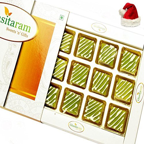 Ghasitaram Gifts Christmas Gifts Christmas Sweets - Green Mango Bites 12 pcs