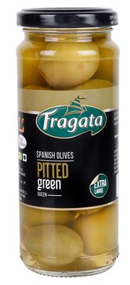 Fragata Pitted Green Queen Olives 340g-
