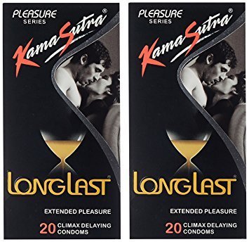 KamaSutra LongLast Condom (40 Condoms)