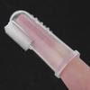 Silicone Finger Shaped Tooth Brush Specially Made for Babies (Transparent) view 2
