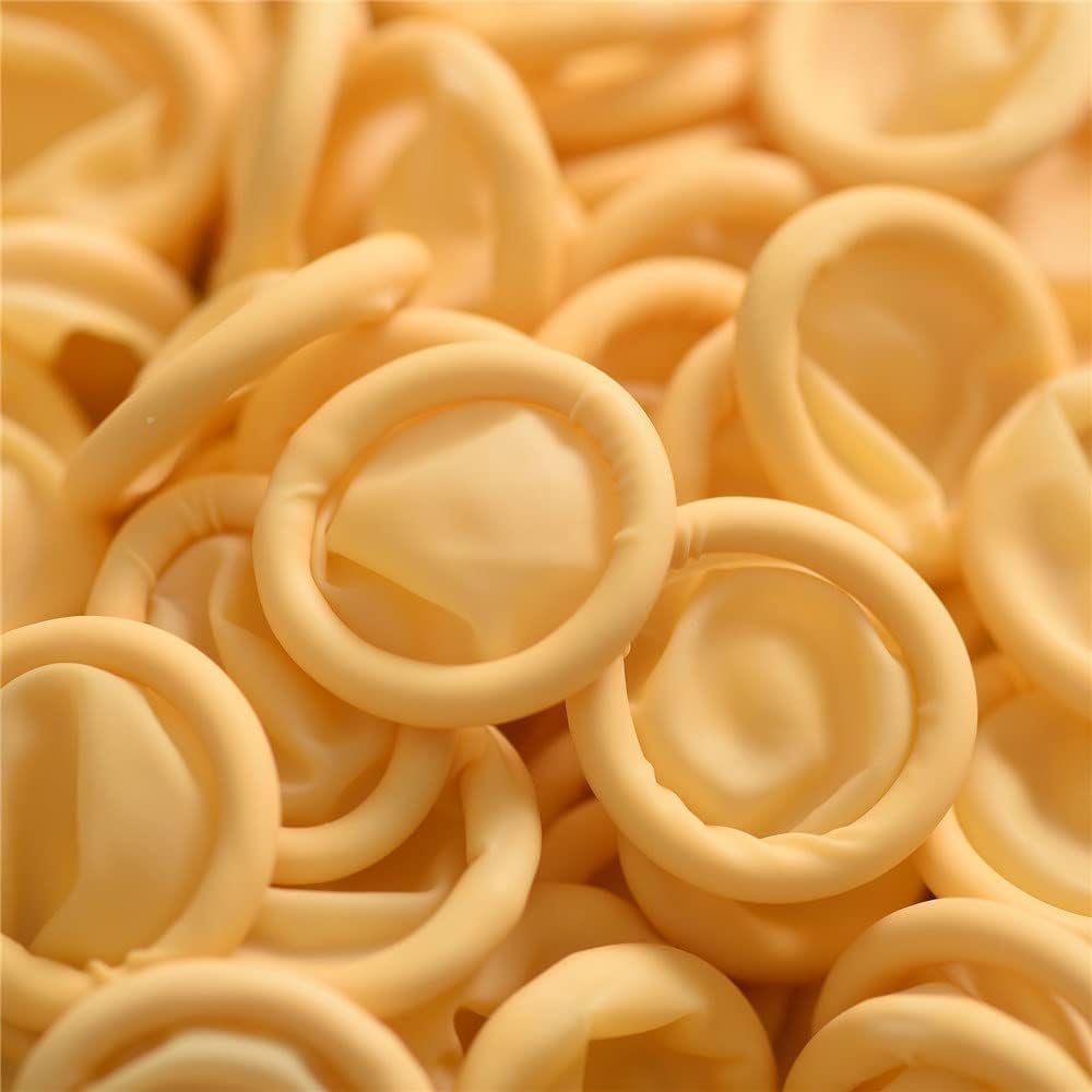 SCHOFIC Antistatic ESD Finger Cots 4 MIL Thick (1000, YELLOW)