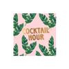 C.R. Gibson 20 Count, 3-Ply, Paper Beverage Napkin, Measures 5" x 5" - Cabana Club view 1