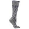 Dr. Scholl's Graduated Compression Floral Knee High, Gray, Blue, Women's Shoe Size: 4-10 view 1